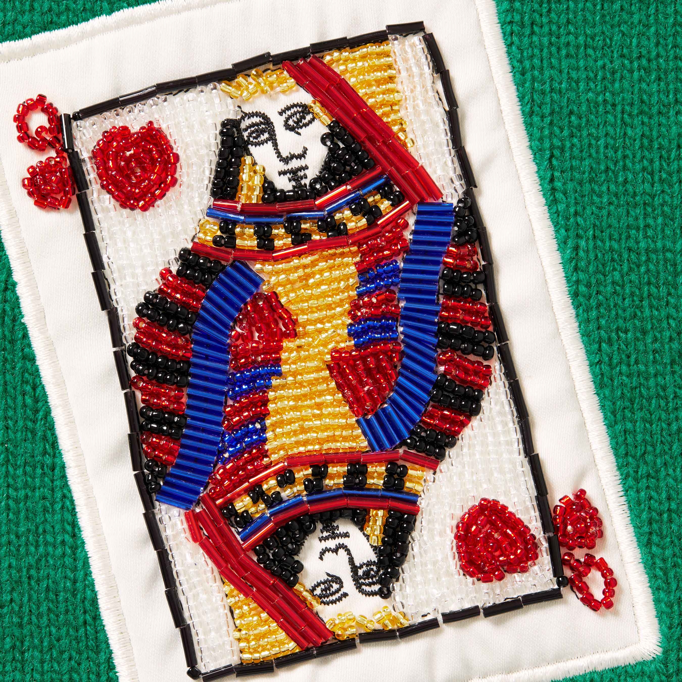 Beaded Cards Sweater view 9